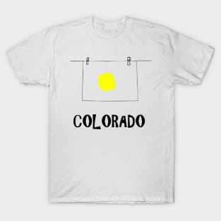 A funny map of Colorado T-Shirt